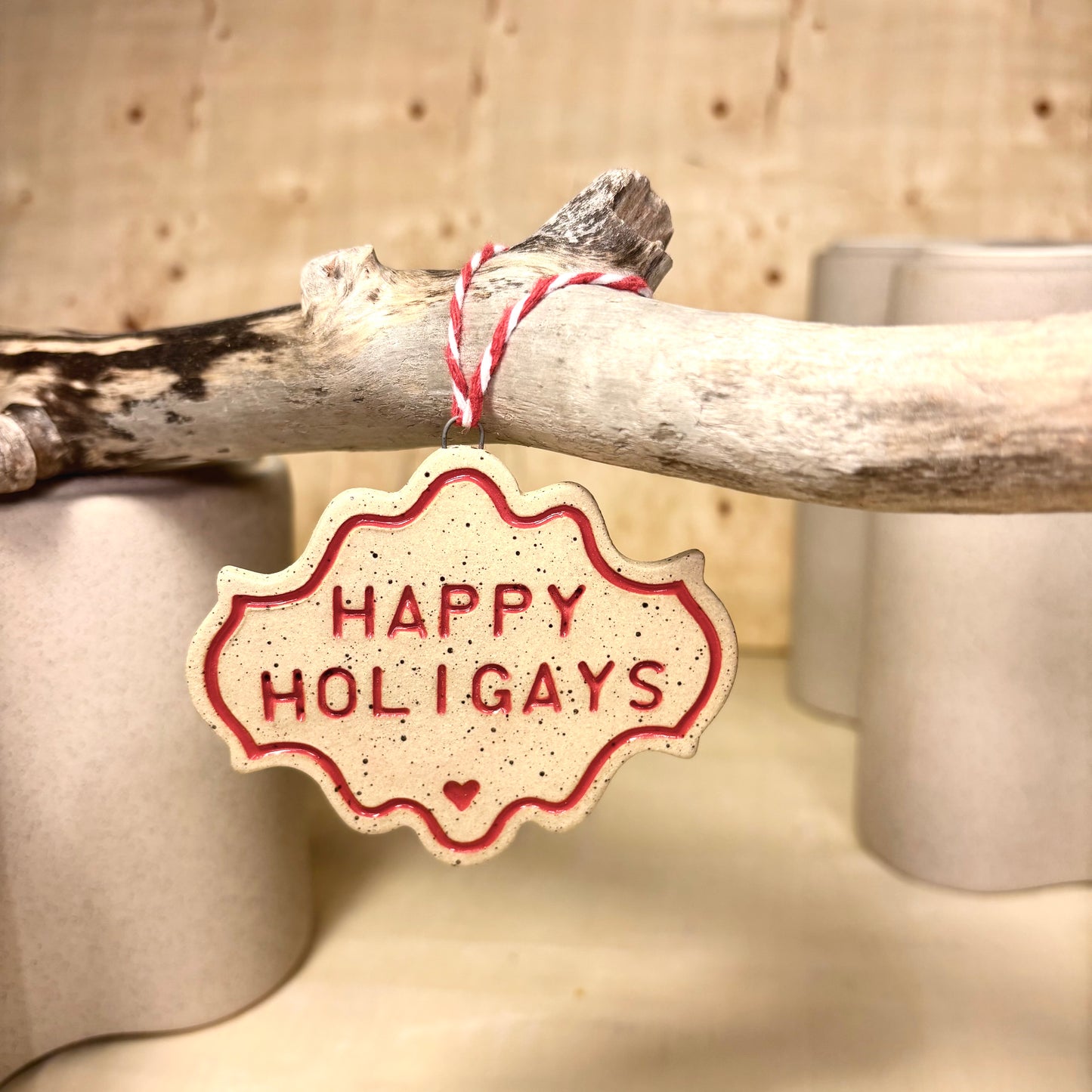 Happy Holigays Ornament