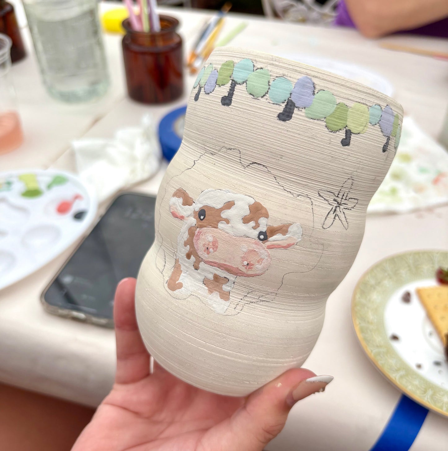 Pick & Paint Workshop at the Island Lavender Distillery in Bonshaw