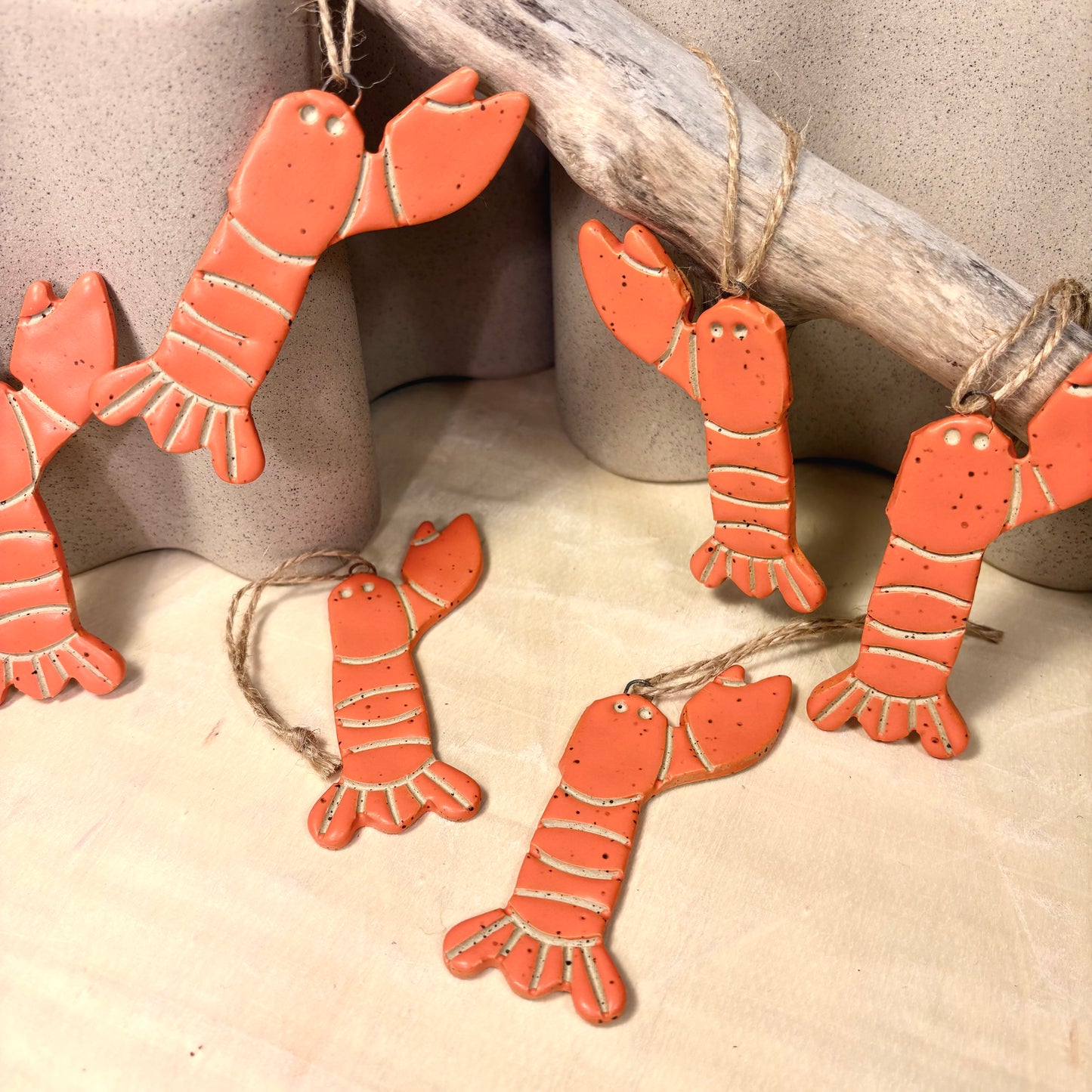 PEI One-Armed Lobster Ornament